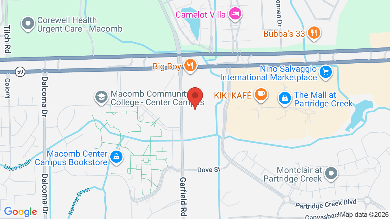 Map of Imperial Lanes, Clinton Township, MI 48038
